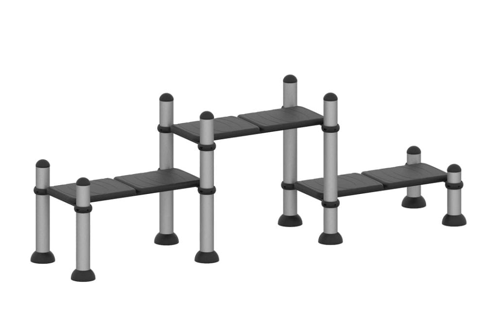 Bancă aerobic cu 3 nivele pentru exerciții, imaginea 1