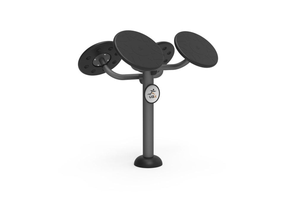 Aparat rotativ de pentru umeri dedicat persoanelor cu dizabilități, imaginea 1