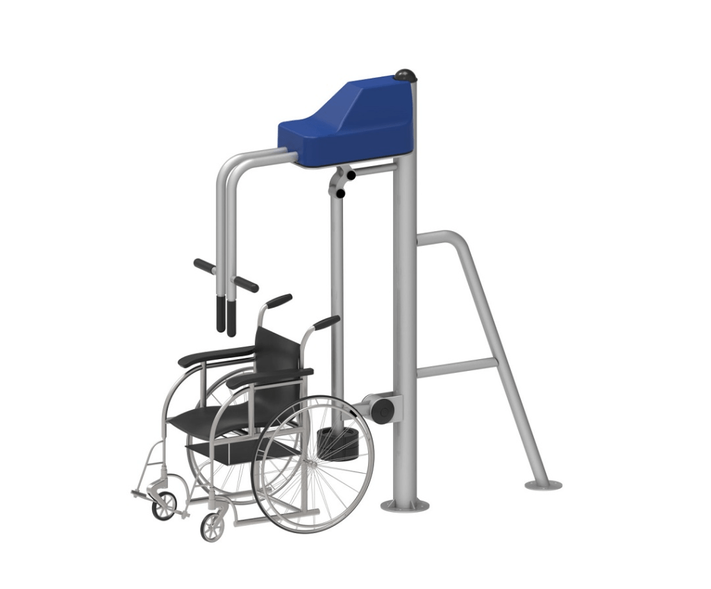 Aparat pentru spate dedicat persoanelor cu dizabilități, imaginea 1