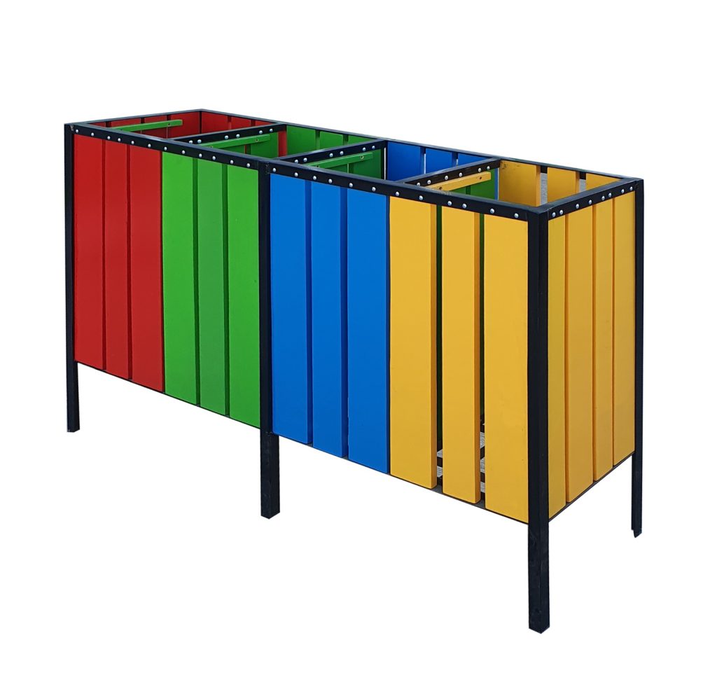 Coș de gunoi colorat 2, imaginea 2