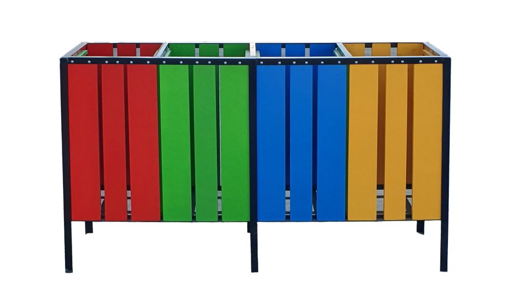 Coș de gunoi colorat 2, imaginea 1