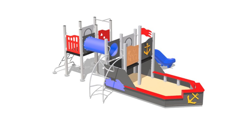 Complex de joacă Pirati la bord !, imaginea 1