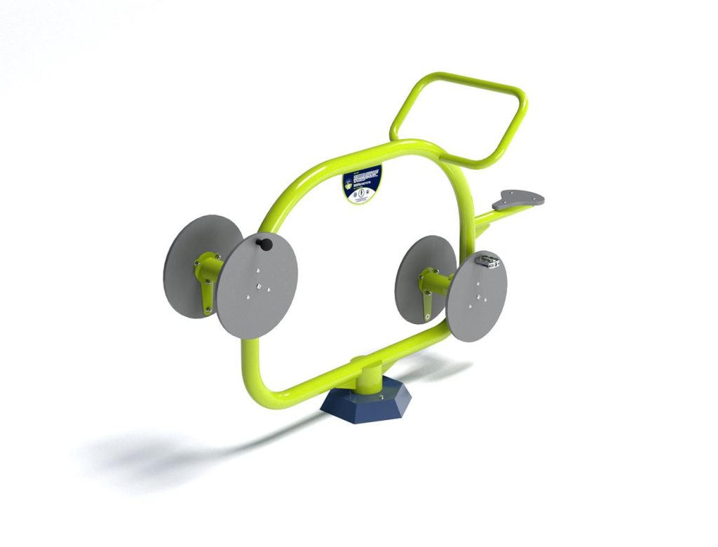 Bicicletă și aparat cu roți (Reel)