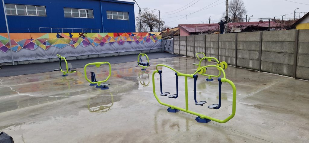 Aparat dublu de mers pe loc (Double Air Walker) – EN 1176, imaginea 2